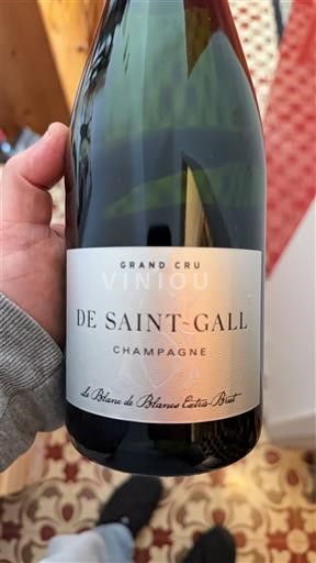 Shampanjë Grand Cru De Saint-Gall La Blanc de Blancs Extra Brut Jo Viti
