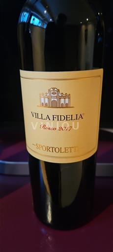 Umbria Sportoletti Villa Fidelia Rosso 2017