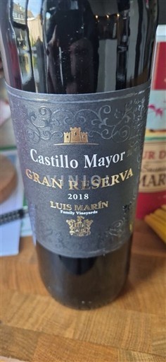 Verërat Rouge sec Gran Reserva Castillo Mayor 2018 Spanjë La Rioja Rioja DO