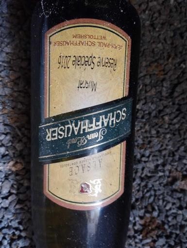 Alsace J.-F. et P.A. SCHAFTHAUSER Réserve Spéciale 2016