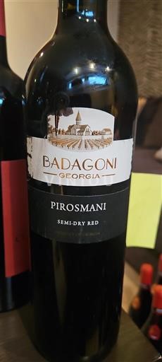 Viner Rouge demi-sec Pirosmani Badagoni Non millésimé Georgien Kachetien Ospecificerad