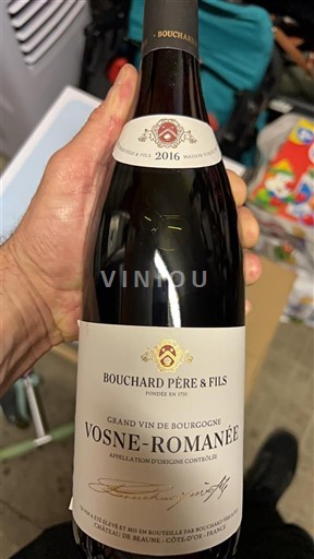 Burgundija Вон-Романе Bouchard Père & Fils 2016