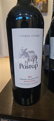 Dalmatia Ikke spesifisert Vinarija Dingac Postup 2018