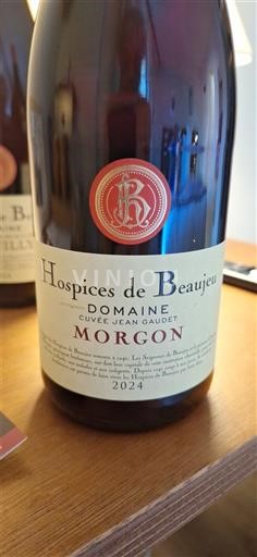 Beaujolais Morgon Hospices de Beaujeu Jean Gaudet 2024