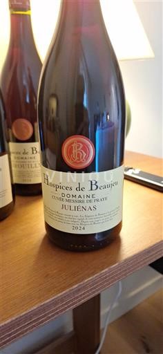 Beaujolais Juliénas Hospices de Beaujeu Messire de Braye 2024