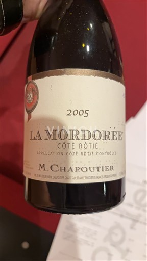 Lugina e Ronës Côte-rôtie M. Chapoutier La Mordorée 2005