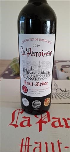 Bordeaux Haut-Médoc La Paroisse 2020