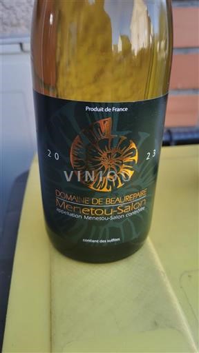 Dolina Loare Menetou-Salon Domaine Beaurepaire 2023