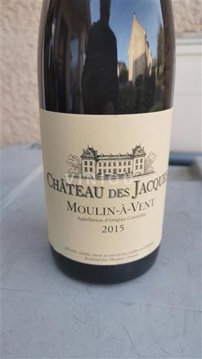 Víno Rouge sec Château Jacques 2015 Francie Beaujolais Moulin-à-vent AOC