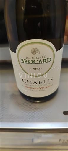 Burgundi Chablis Jean-Marc Brocard Vieilles Vignes 2022