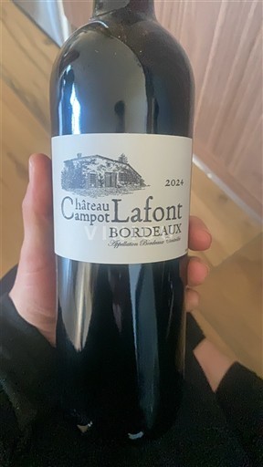 Bordo Château Campot Lafont 2024
