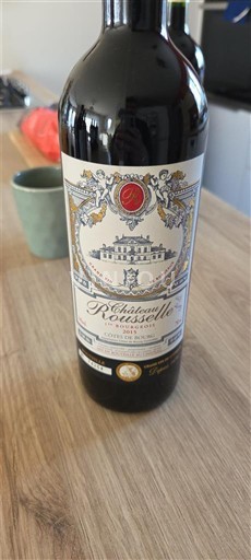 Víno Rouge sec Château Rousseau 2015 Francie Bordeaux Côtes-de-bourg AOC