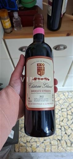 Bordeaux Bordeaux supérieur Château Glauret 2022