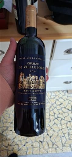 Wines Rouge sec Château Villegeorge 2011 France Bordeaux Haut-Médoc AOC