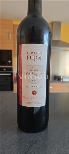 Languedok Minervois Domaine Pujol Saint-Fructueux 2012