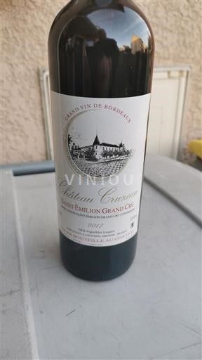 Bordeaux Saint-Émilion Grand Cru Château Cazeneuve 2017