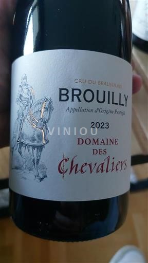 Beaujolais Brouilly Domaine Chevaliers 2023