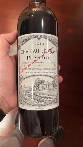 Bordeaux Pomerol Château Le Gay 2010