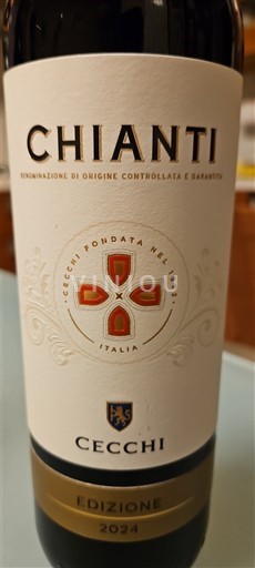 Viner Rouge sec Edizione Cecchi 2024 Italia Toscana Chianti DOC