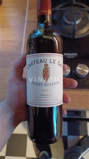 Bordeaux Château Le Gay Saint Sulpice 2011