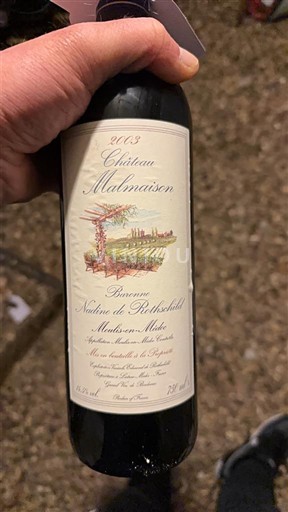 Bordeaux Moulis-en-Médoc Château Malmaison 2003