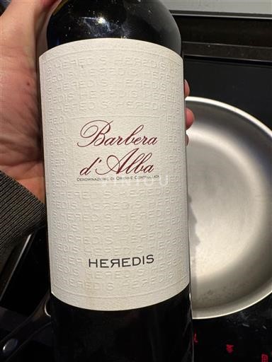 Viner Rouge sec Heredis 2022 Italien Piemonte Barbera d'Alba DOC