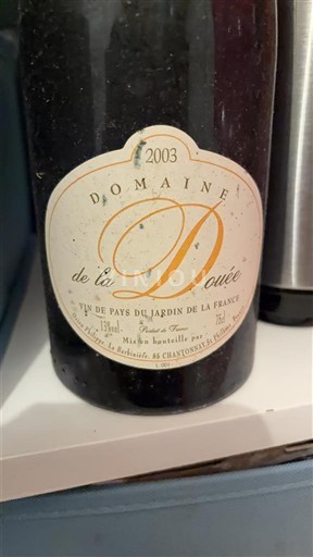 Dolina Loare Loarska dolina Domaine La Barbinière La Douée 2003