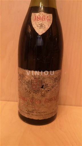 Burgundi E paspecifikuar Grand Cru André Caton 1964