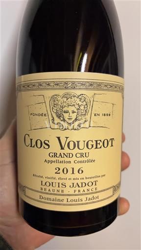 Burgund Clos-de-vougeot Grand Cru Domaine Louis Jadot 2016