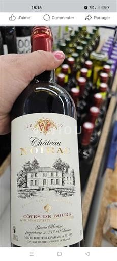 Bordo Кот-де-Бур Château Nodot 2010