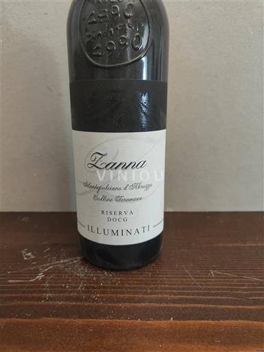 Abruci Montepulciano d'Abruzzo Colline Teramane Illuminati Zanna 2015