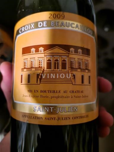 Bordoja Saint-Julien Croix de Beaucaillou 2009