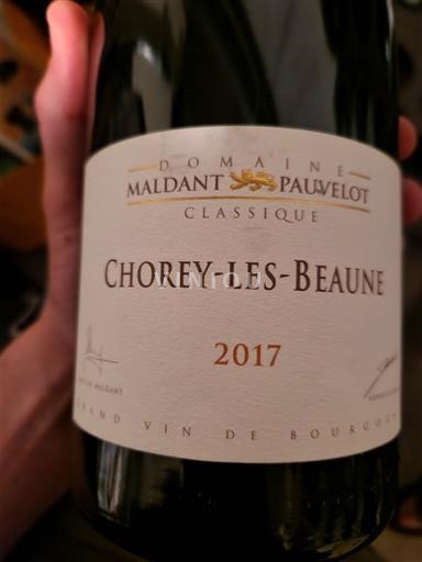 Burgund Chorey-lès-Beaune Domaine Maldant-Pauvelot Classique 2017