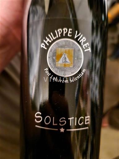 Vinuri Rouge sec Solstice Philippe Viret Non millésimé Franța Valea Ronului Côtes-du-Rhône AOC