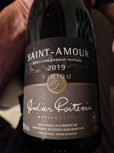Beaujolais Saint-Amour Didier Poitevin 2019