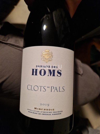 Лангедок Минервоа Domaine Homs Clots de Pals 2019