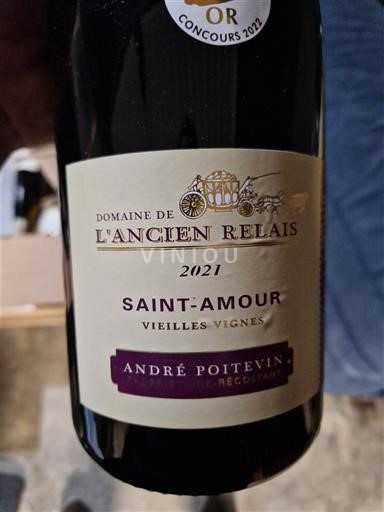 Beaujolais Saint-Amour Domaine L'Ancien Relais Vieilles Vignes 2021