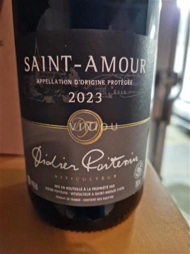Вина Rouge sec Didier Perreton 2023 Francuska Божоље Saint-Amour AOC