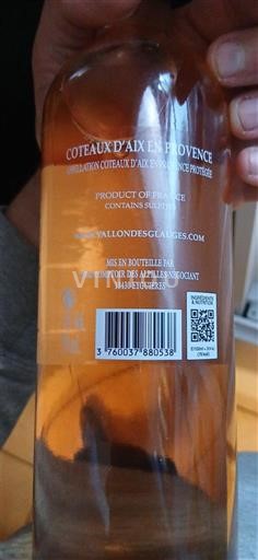 Провинс Кото де Екс ан Прованс Vallon des Glauges 2024