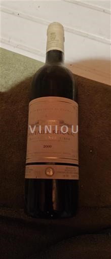 Bordo Bordo superior Château Reignac 2000