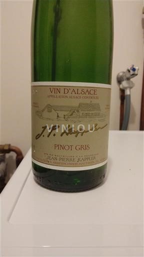 Viner Blanc sec Jean-Pierre Kappler 2011 Frankrike Alsace Vin de France