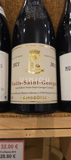 Burgundsko Nuits-saint-georges Maison Ambroise 2021