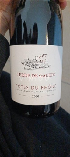 Rhônedalen Côtes-du-rhône Terre de Galets 2020