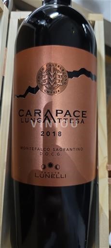 Umbria Montefalco Sagrantino Tenuta Castelbuono (Lunelli) Carapace Lungattesa 2018