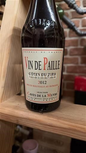 Jura Côtes-du-jura Caves de la Muyre Vin de Paille 2012