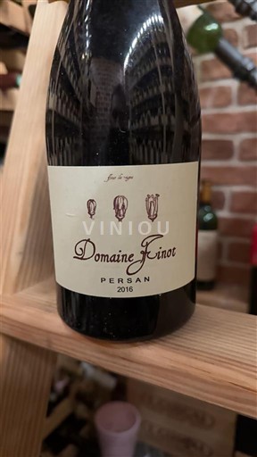 Vina Rouge sec Persan Domaine Finot 2016 Francija Rona dolina Côtes-du-Rhône AOC