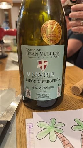 Savoja i Bugej Chignin-Bergeron Domaine Jean Vullien & Fils Les Duvilettes 2024