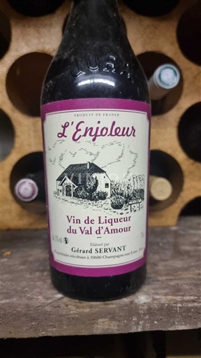 Verërat Rouge sec L'Enjoleur Gérard Servant Non millésimé Francë Jura E paspecifikuar AOC