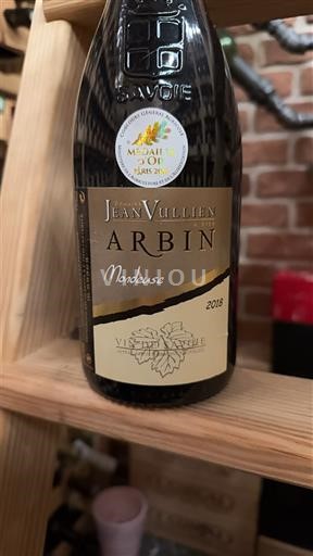 Weine Rouge sec Mondeuse Jean Vullien & Fils 2018 Frankreich Jura Arbois AOC