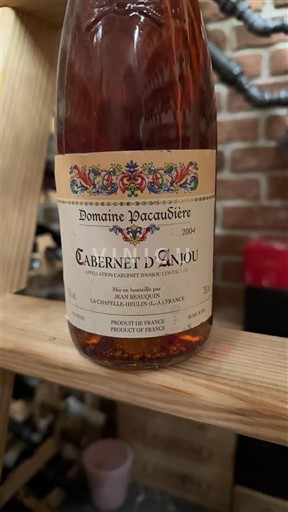 Lugina e Luarës Cabernet-d'anjou Domaine Pacaudière 2004
